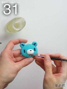 小熊diy饰品吃瓜,创意吃瓜时光，打造个性时尚配饰