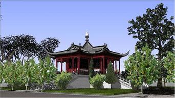 吃瓜亭建筑,古韵盎然，品味历史与现代交融的休闲胜地